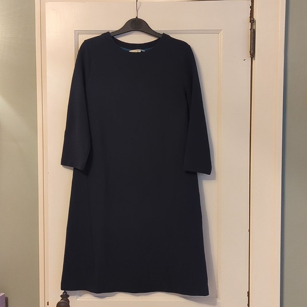 Women's Boden size 8L navy blue dress